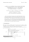 Научная статья на тему 'A new algorithm from semi- infinite optimization for a problem of time-minimal control'