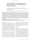 Научная статья на тему 'A new approach to the diagnosis of point mutations in native DNA using graphene oxide'