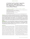 Научная статья на тему 'A SORBENT WITH SYNTHETIC LIGAND FOR REMOVING PRO-ATHEROGENIC AND PRO-INFLAMMATORY COMPONENTS FROM HUMAN BLOOD PLASMA'