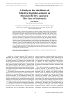 Научная статья на тему 'A study on the attributes of effective English lecturers as perceived by EFL learners: the case of Indonesia'