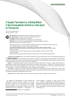 Научная статья на тему 'A Targeted Toxin Based on a Binding Module of Non-Immunoglobulin Scaffold as a New Agent for Theranostics'