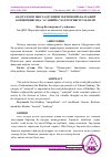 Научная статья на тему 'АБДУРАҲМОН ИБН ХАЛДУННИНГ ИЖТИМОИЙ-ФАЛСАФИЙ КОНЦЕПЦИЯСИДА “АСАБИЙЙА” КАТЕГОРИЯСИ ТАҲЛИ'