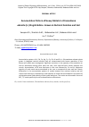 Научная статья на тему 'Accumulation pattern of heavy metals in Chromolaena odorata (L. ) King & Robins. Grown in nutrient solution and soil'