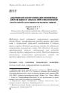 Научная статья на тему 'Адаптивная синхронизация нелинейных систем одного класса при ограниченной пропускной способности канала связи'