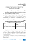 Научная статья на тему 'ADJUSTING THE ASSETS OF NON-GOVERNMENT NON-COMMERCIAL ORGANIZATIONS IN UZBEKISTAN TO INTERNATIONAL STANDARDS'