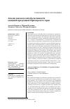 Научная статья на тему 'АНАЛИЗ ПОКАЗАТЕЛЕЙ ОБЕСПЕЧЕННОСТИ ОВОЩНОЙ ПРОДУКЦИЕЙ ПРИМОРСКОГО КРАЯ'