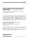 Научная статья на тему 'Анализ противовирусной и антибактериальной терапии пациентов с пневмониями на фоне гриппа а/H1N1'