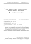 Научная статья на тему 'Анализ влияния параметров теплового состояния доменной печи на ее эффективность'