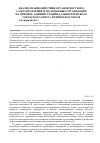 Научная статья на тему 'Анализ взаимодействия органов местного самоуправления и молодежных организаций на примере администрации Дальнереченского городского округа Приморского края'