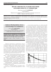 Научная статья на тему 'Анализ зависимости степени извлечения восковых веществ от температуры'