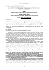 Научная статья на тему 'Analysis of asymmetric price transmission in the Nagan Raya District's rice market'