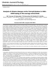 Научная статья на тему 'Analysis of climate changes on the Ternopil plateau in 1961-1993 basing on the average annual data'