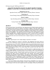 Научная статья на тему 'Analyzing the adaptive capacity to climate change of the rice farmers: a case study of pasuruan Regency, east java, Indonesia'