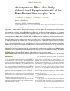 Научная статья на тему 'Antidepressant effect of an orally administered dipeptide mimetic of the brain-derived neurotrophic factor'