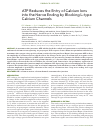 Научная статья на тему 'ATP reduces the entry of calcium ions into the nerve ending by blocking L-type calcium channels'