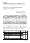 Научная статья на тему 'Авифенология весны 2012 года в Барнауле'