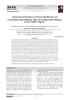 Научная статья на тему 'Awareness of Farmers on Newcastle Disease, its Vaccination and Antibody Titer in Commercial Chickens in Jos South, Nigeria'