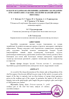 Научная статья на тему 'БАҲОРГИ БУҒДОЙ НАВЛАРИ ПИШИШ ДАВРИНИНГ ҲОСИЛДОРЛИК КЎРСАТКИЧЛАРИГА ТАЪСИРИ, ОРОЛБЎЙИ ЖАНУБИЙ ҚИСМИ МИСОЛИДА'