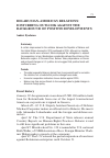 Научная статья на тему 'Belarusian-American relations: disturbing outlook against the background of positive developments'