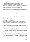 Научная статья на тему 'Беркут Aquila chrysaetos на востоке Чукотского полуострова'