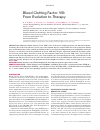 Научная статья на тему 'Blood clotting factor VIII: from evolution to therapy'