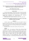 Научная статья на тему 'BO‘LAJAK BOSHLANG‘ICH SINF O‘QITUVCHILARINING REFLEKSIV QOBILIYATINI SHAKLLANTIRISH TEXNOLOGIYASI'