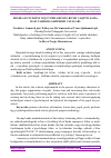 Научная статья на тему 'BOSHLANG’ICH SINF O’QUVCHILARINING BO’SH VAQTINI SAMARALI TASHKILLASHTIRISH USULLARI'