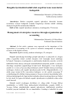 Научная статья на тему 'Buxgаltеriyа hisobini tаshkil еtish orqаli korxonа rеsurslаrini boshqаrish'