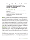 Научная статья на тему 'Changes in gene expression associated with matrix turnover, chondrocyte proliferation and hypertrophy in the bovine growth plate'