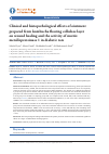 Научная статья на тему 'CLINICAL AND HISTOPATHOLOGICAL EFFECTS OF OINTMENT PREPARED FROM KOMBUCHA FLOATING CELLULOSE LAYER ON WOUND HEALING AND THE ACTIVITY OF MATRIX METALLOPROTEINASE 1 IN DIABETIC RATS'