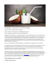 Научная статья на тему 'Coconut milk is a superfood that works wonders for health'