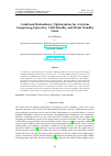 Научная статья на тему 'Combined Redundancy Optimization for a System Comprising Operative, Cold Standby and Warm Standby Units'