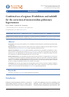 Научная статья на тему 'Combined use of arginase II inhibitors and tadalafil for the correction of monocrotaline pulmonary hypertension'