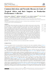 Научная статья на тему 'Common Infectious and Parasitic Diseases in Goats of Tropical Africa and their Impacts on Production Performance: A Review'