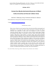 Научная статья на тему 'Comparative Morpho-Biochemical responses of wheat cultivars Sensitive and Tolerant to water stress'