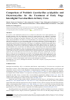 Научная статья на тему 'Comparison of Probiotic Lactobacillus acidophilus and Oxytetracycline for the Treatment of Early Stage Interdigital Necrobacillosis in Dairy Cows'