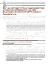 Научная статья на тему 'COOPERATION AND INTERACTION BETWEEN THE PROSECUTION AUTHORITIES OF THE RUSSIAN FEDERATION AND THE REPUBLIC OF TAJIKISTAN'