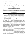 Научная статья на тему 'Davenema obtusum gen. sp. nov. the new thelastomatid (Nematoda, Thelastomatoidea) from littoral cockroaches of Camiguin Island, Philippines'