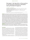 Научная статья на тему 'Decrease in the sensitivity of myocardium to m3 muscarinic receptor stimulation during postnatal Ontogenisis'