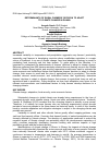 Научная статья на тему 'Determinants of rural farmers’ decision to adapt to climate change in Ghana'