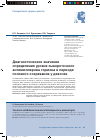 Научная статья на тему 'Диагностическое значение определения уровня сывороточного антимюллерова гормона в периоде полового созревания у девочек'