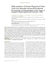 Научная статья на тему 'Differentiation of human pluripotent stem cells into mesodermal and ectodermal derivatives is independent of the type of isogenic reprogrammed somatic cells'