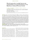 Научная статья на тему 'Dihydroquercetin-Loaded Liposomes Change Fibrous Tissue Distribution in the Bleomycin-Induced Fibrosis Model'