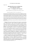 Научная статья на тему 'Динамика Батумского антициклона по спутниковым данным'