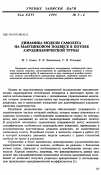 Научная статья на тему 'Динамика модели самолета на маятниковом подвесе в потоке аэродинамической трубы'