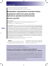 Научная статья на тему 'Динамика содержания сывороточных маркеров апоптоза для оценки прогноза хронической болезни почек у детей'