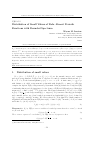 Научная статья на тему 'Distribution of small values of bohr almost periodic functions with bounded spectrum'