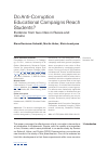 Научная статья на тему 'Do Anti-Corruption Educational Campaigns Reach Students? Evidence from two cities in Russia and Ukraine'