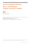 Научная статья на тему 'Do Overconfident CEOs Pay More to Shareholders? Evidence from the US Market'