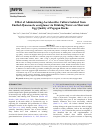 Научная статья на тему 'Effect of Administering Lactobacillus Culture Isolated from Ensiled Hymenache acutigluma via Drinking Water on Meat and Egg Quality of Pegagan Ducks'